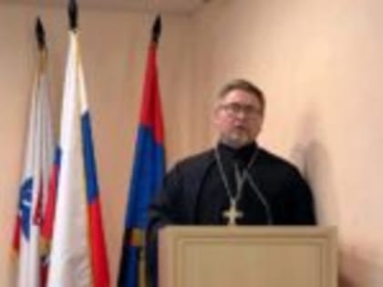 Протоиерей Димитрий Звездилин принял участие заседание Координационного совета по межнациональным и межконфессиональным отношениям в Приозерске