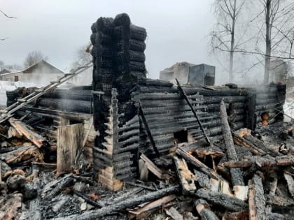 Двое сгорели заживо