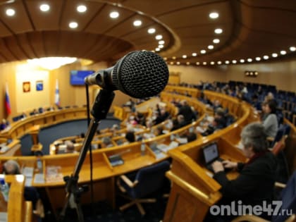 Депутаты ЗакСа Ленобласти за десять месяцев приняли более 140 законов