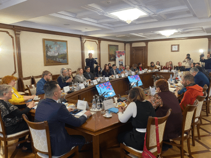 Грантовые проекты Выборгской епархии презентованы на встрече губернатора Ленинградской области Александра Дрозденко с победителями федеральных конкурсов среди некоммерческих органи