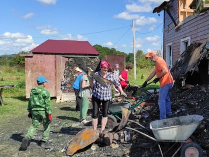 Волонтёров приглашают на субботник в деревню Александровка Гатчинского района