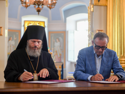 Ленобласть и Выборгская епархия укрепляют сотрудничество