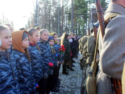 ВАХТА ПАМЯТИ В ПОСЕЛКЕ СВИРЬСТРОЙ