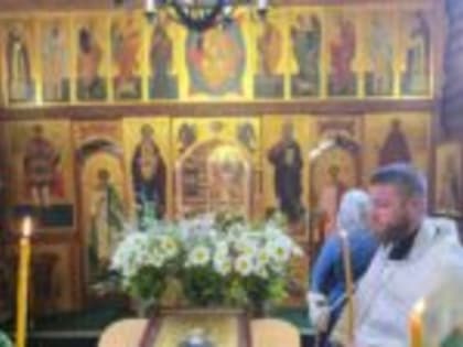 В храме прп.Сергия Радонежского в Сертолово совершено Всенощное бдение Престольного праздника
