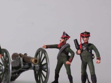 Пробный выстрел пушки