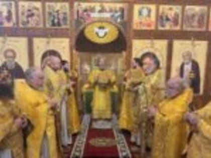 Соборная литургия в Каменногорске и соборная исповедь духовенства Выборгского благочиния