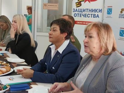 Диалог с родными героев