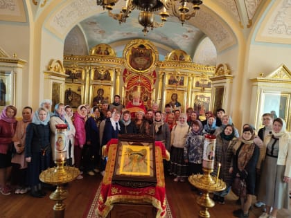 В Коневской обители состоялась заключительная встреча со слушателями епархиальных курсов повышения квалификации для педагогов Всеволожского района