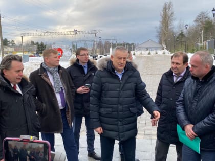 Александр Дрозденко посетил с рабочим визитом Всеволожский район