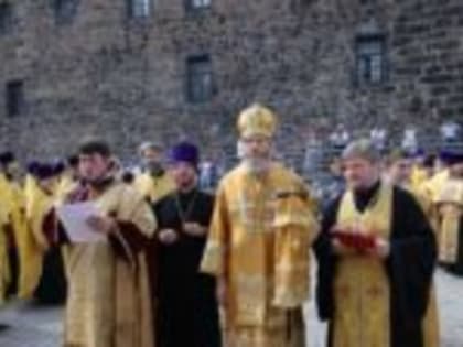 В Выборге прошел крестный ход в честь святого равноапостольного князя Олава