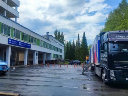 Более трехсот диабетиков прошли обследование в мобильном комплексе Диамобиль