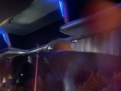 Автобус из Финляндии столкнулся с легковушкой на «Скандинавии», а через 50 метров еще одно ДТП - фото и видео