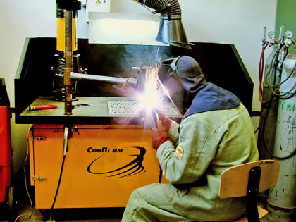 Зачёт по профессии — новое время. Под искры сварки