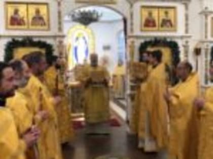 Состоялась Соборная Божественная литургия духовенства Всеволожского благочиния