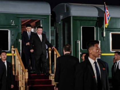 Ким Чен Ына встретили в Приморском крае