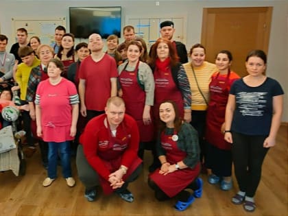 Состоялась встреча Молодежки (Воскрески) Свято-Екатерининского храма г.Мурино с жителями Дома сопровождаемого проживания ("Охта на речке") от ГАООРДИ - Ассоциации родител