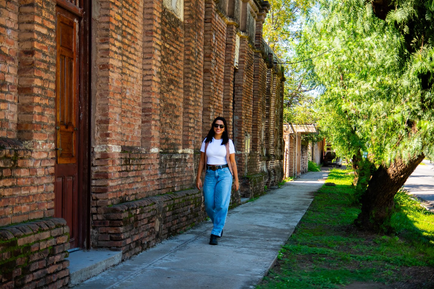 Vanesa en su viaje