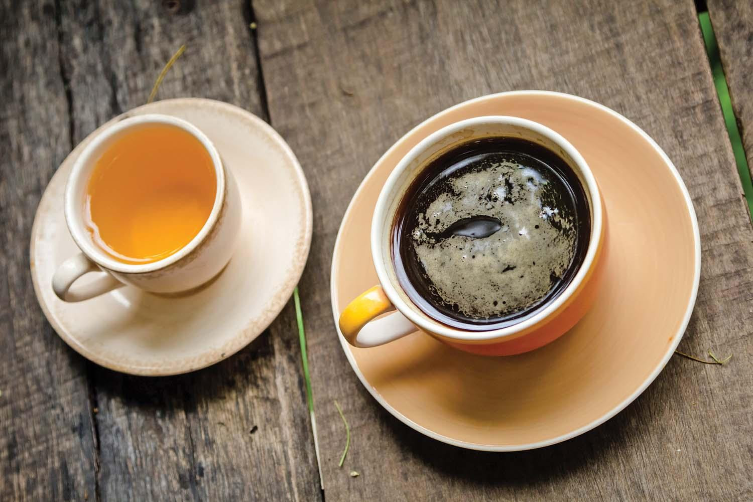 Moderate Coffee & Tea May Protect Your Brain