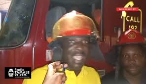 Mob Attack at Kasoa Old Market: Firefighters Stoned as Blaze Renders Traders Homeless