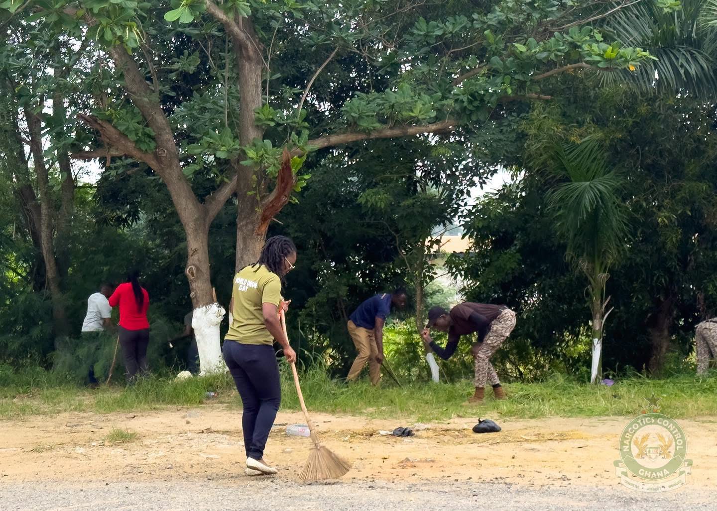 Narcotics Control Commission Embodies Civic Responsibility with Nationwide Clean-Up Exercise