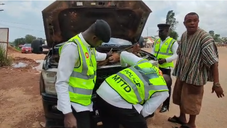 Ghana Police Intensify Enforcement of Road Traffic Regulations, Impound 700 Vehicles