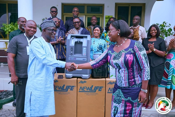 Ghana Medical Trust Fund Donates Oxygen Concentrators to Tamale Teaching Hospital