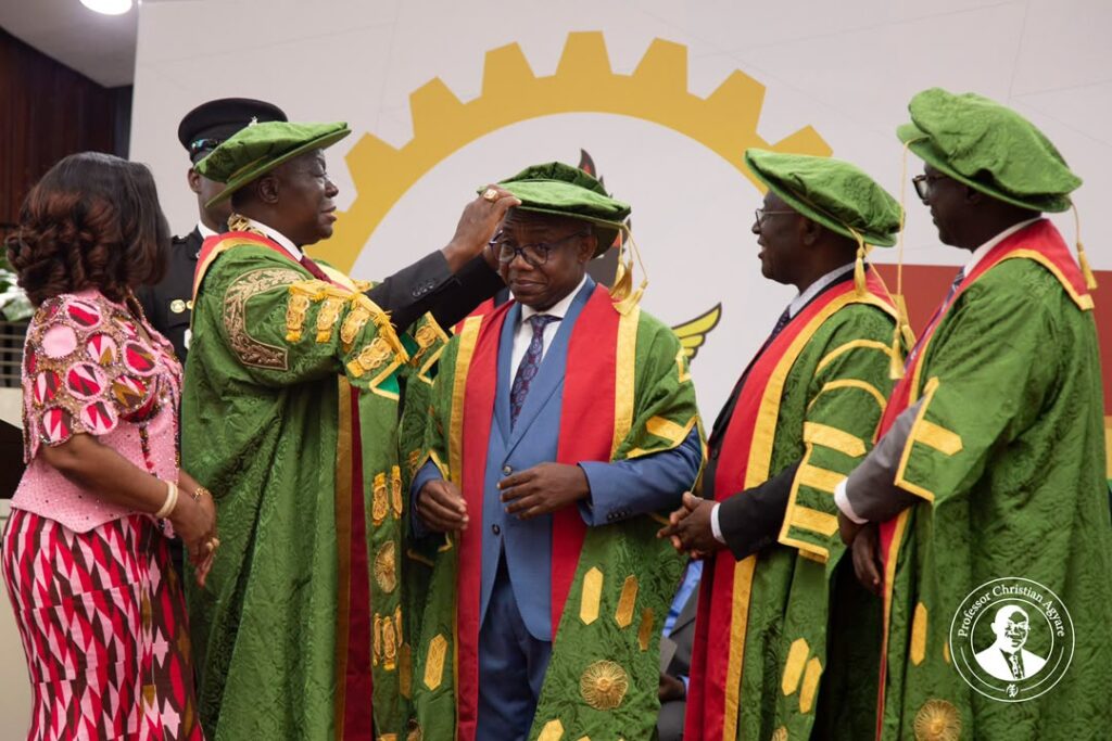 Professor Agyare Assumes Office, Bringing Decades of Experience to KNUST's Leadership