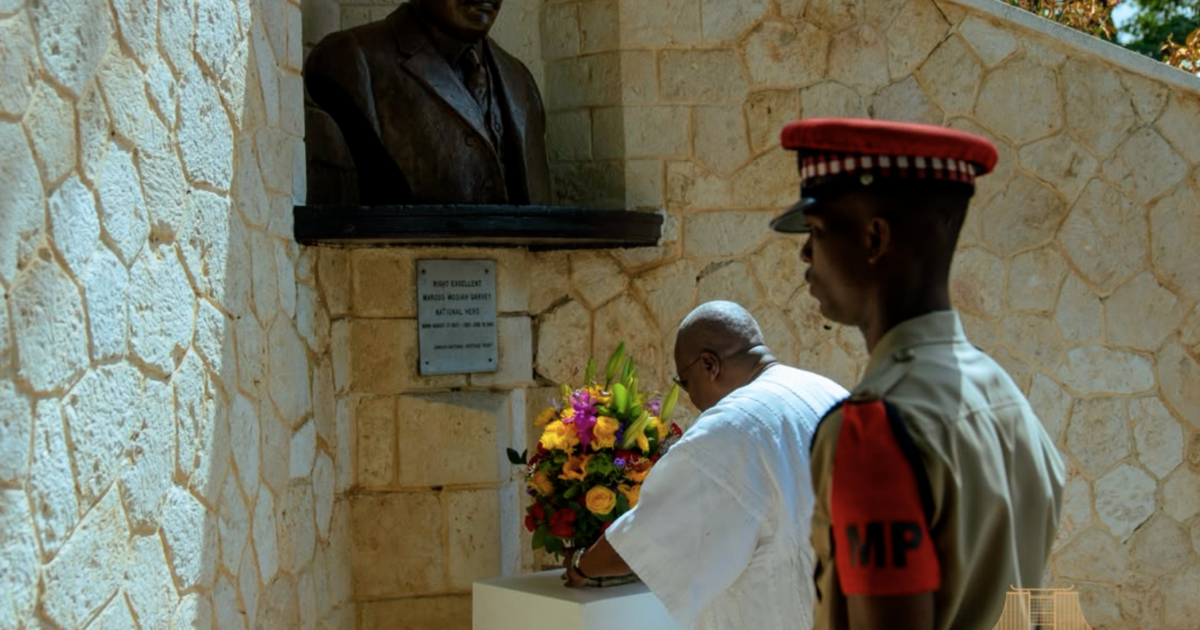 President Mahama Honors Pan-African Icon Marcus Garvey in Jamaica