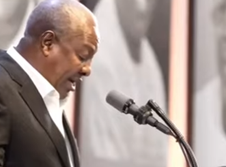 Mahama Calls for Stronger Institutions, Improved Safety Standards to Honour Fallen Public Servants