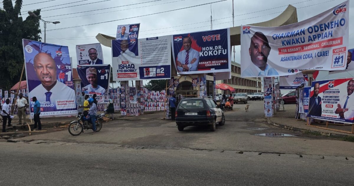 NPP Ashanti Regional Election: 34 Aspirants Battle for 11 Executive Positions