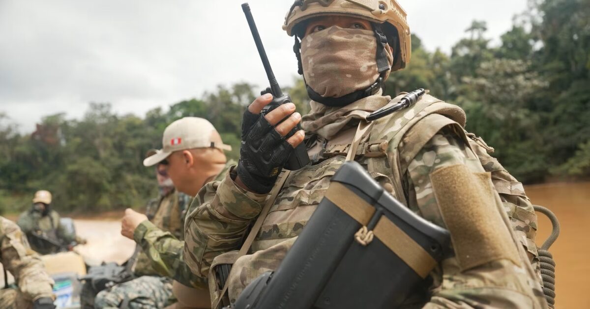 Peruvian Military Launches Operation Mercury 2 to Combat Illegal Gold Mining in Amazon