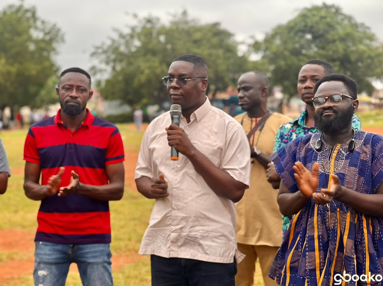 Tano North MP Empowers Local Group, Supports Young Footballers with GH¢20,000 Donation