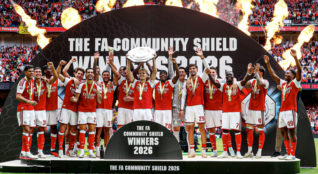 Arsenal Thrash Manchester City 3-0 to Win FA Community Shield