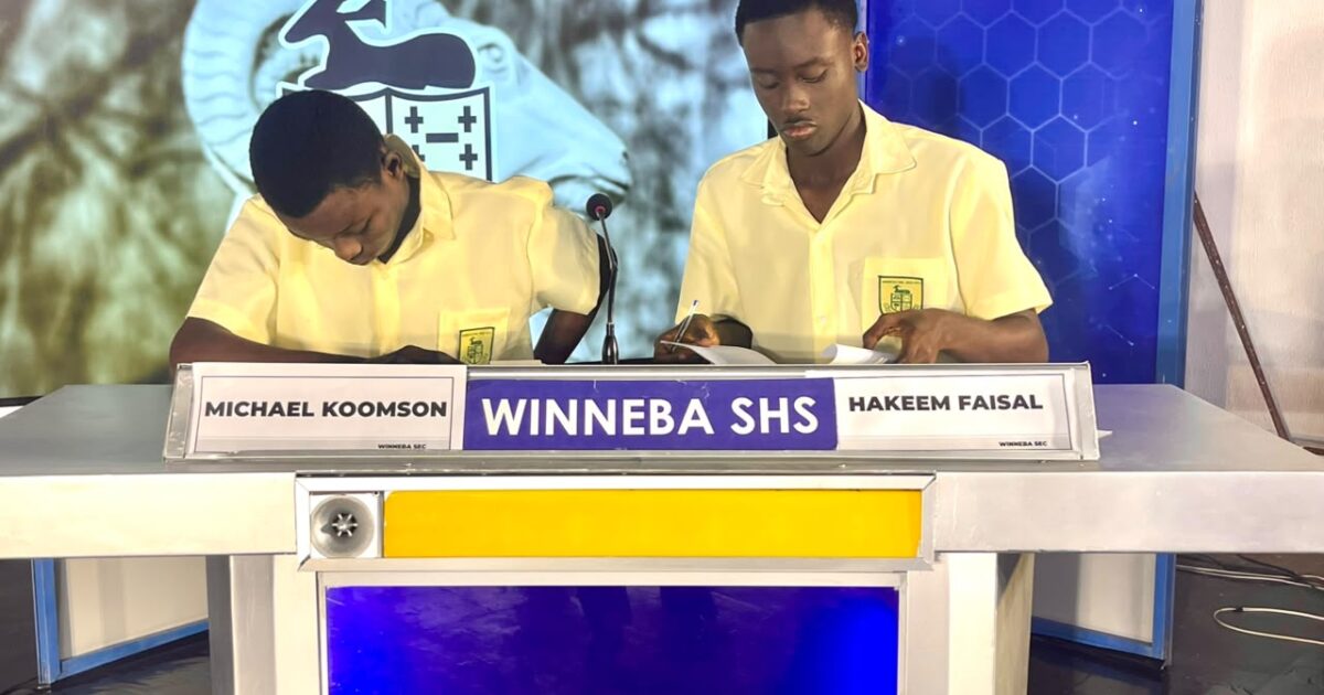 Winneba Secondary School Edges Fijai SHS to Reach One‑Eighth Stage of 2026 NSMQ