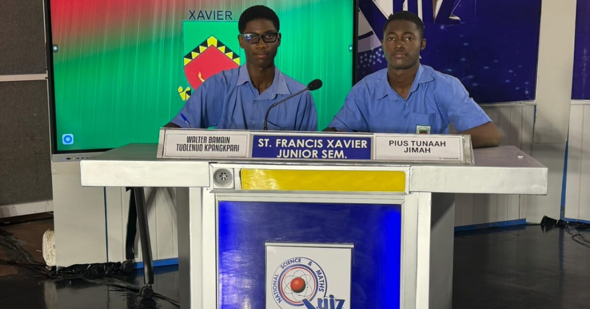 St. Francis Xavier Junior Seminary SHS Advances to NSMQ One‑Eighth Stage After Decisive Win Over Pentecost SHS