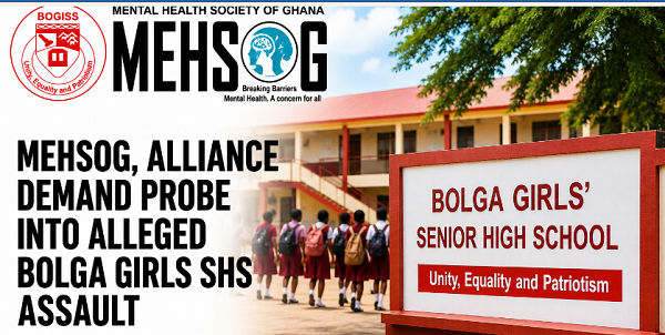 Mental Health Advocates Demand Criminal Probe into Alleged Assault at Bolga Girls SHS