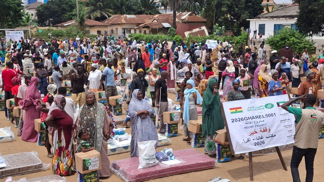 DirectAid delivers GH₵2 million flood relief to 1,500 families in Accra and surrounding towns