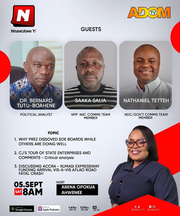 Mahama’s Board Dissolutions, Chief Justice’s Enterprise Tour, and Expressway Funding Spark National Debate