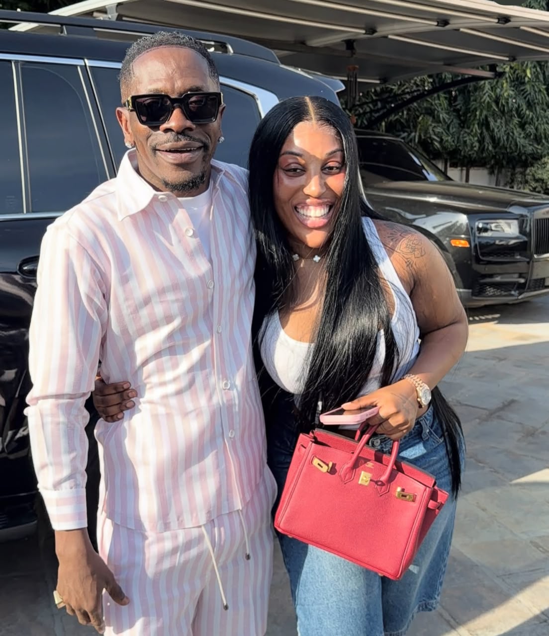 Shatta Wale receives 2026 Toyota Land Cruiser from cousin Fantana