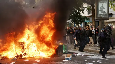 Over 272 arrested as French protests over education standards and cost of living turn violent