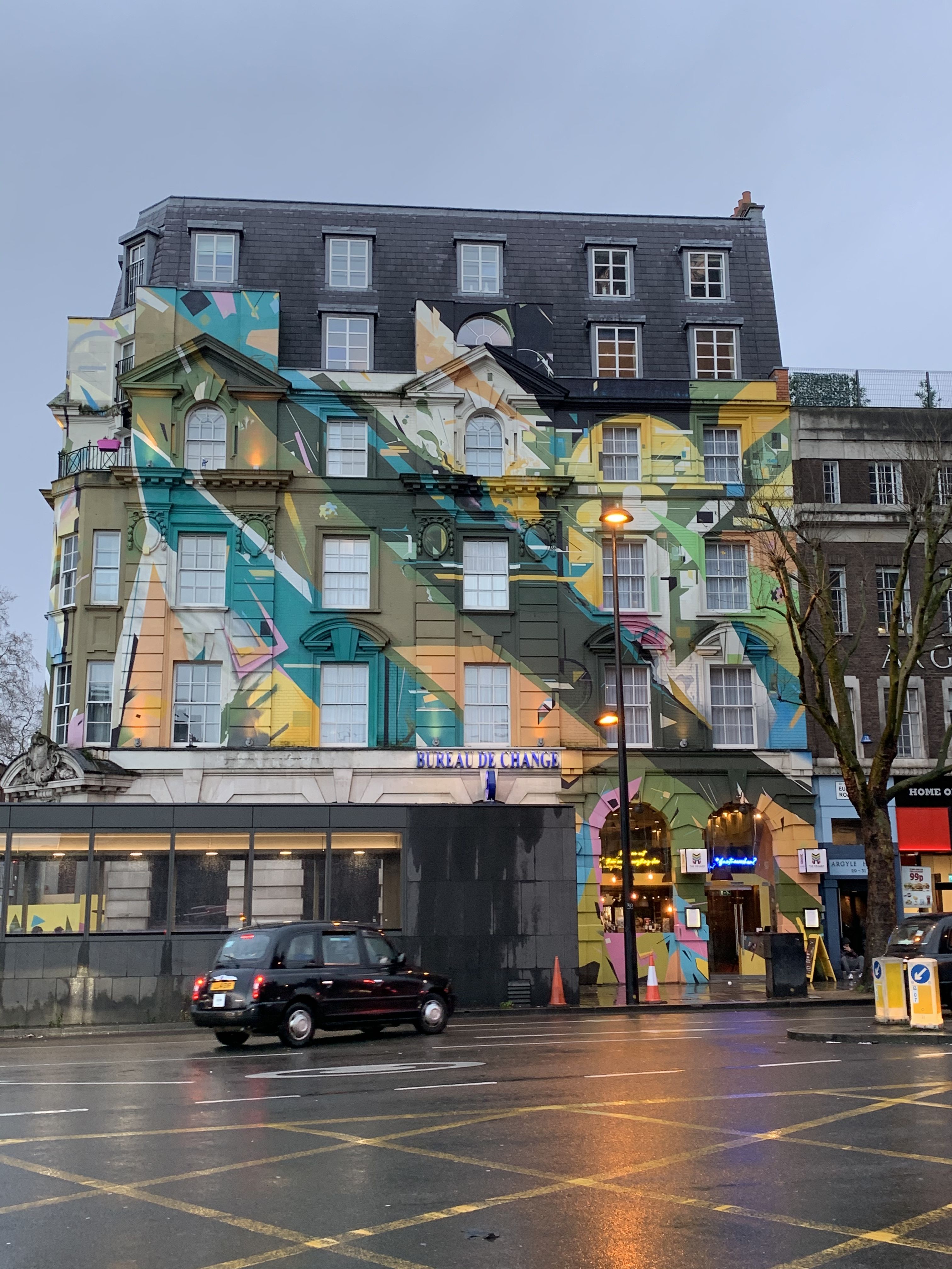 Colourful Building In London