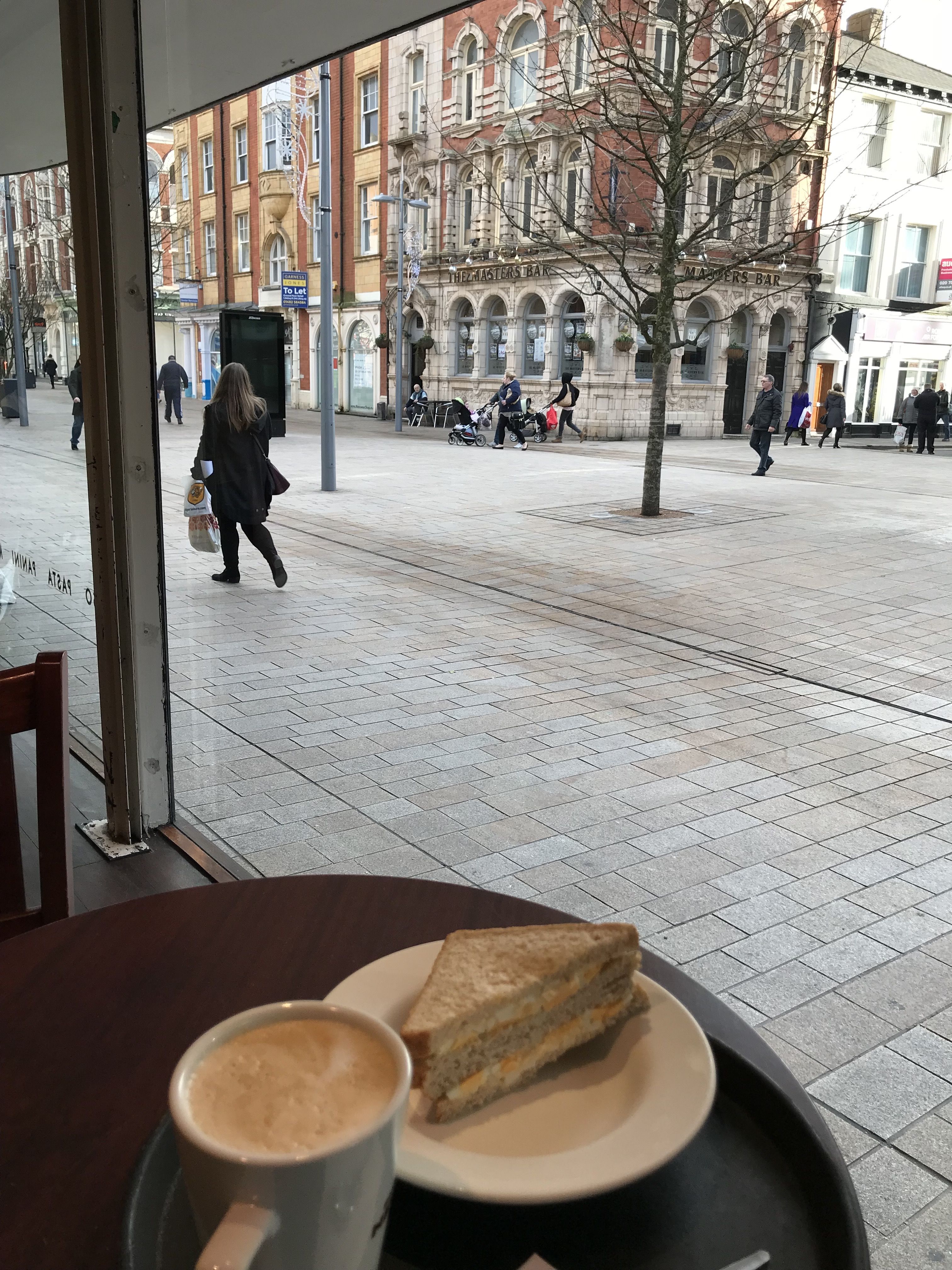 The House of Fraser - once offered premium people watching in Hull