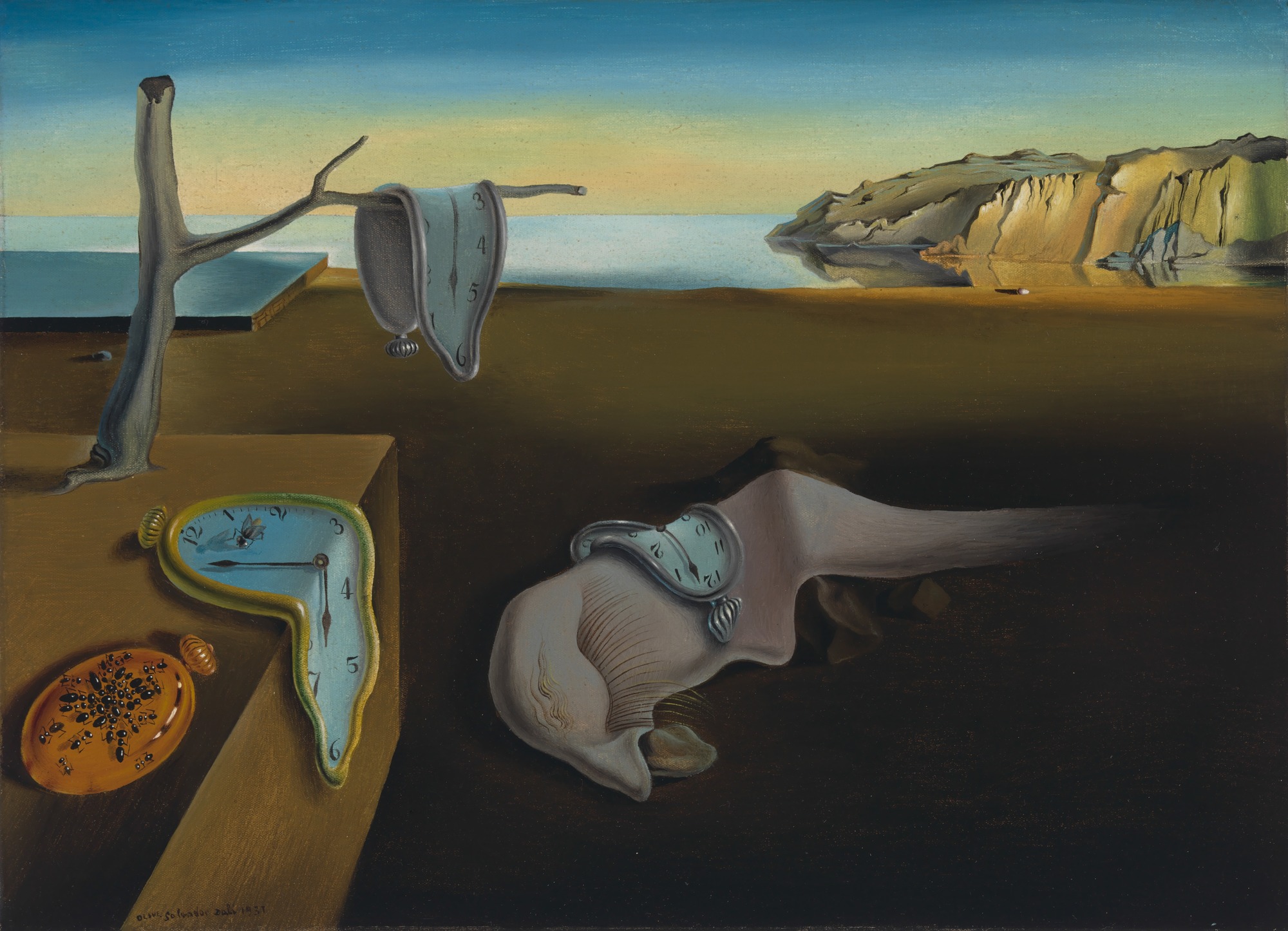 Salvador Dali's surrealist masterpiece