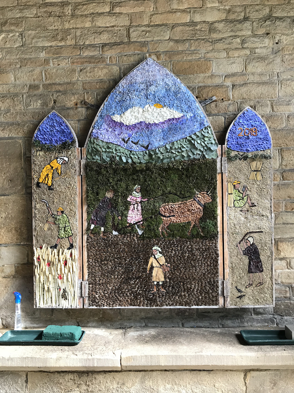 Christianity adapts an ancient pagan tradition - Well Dressing