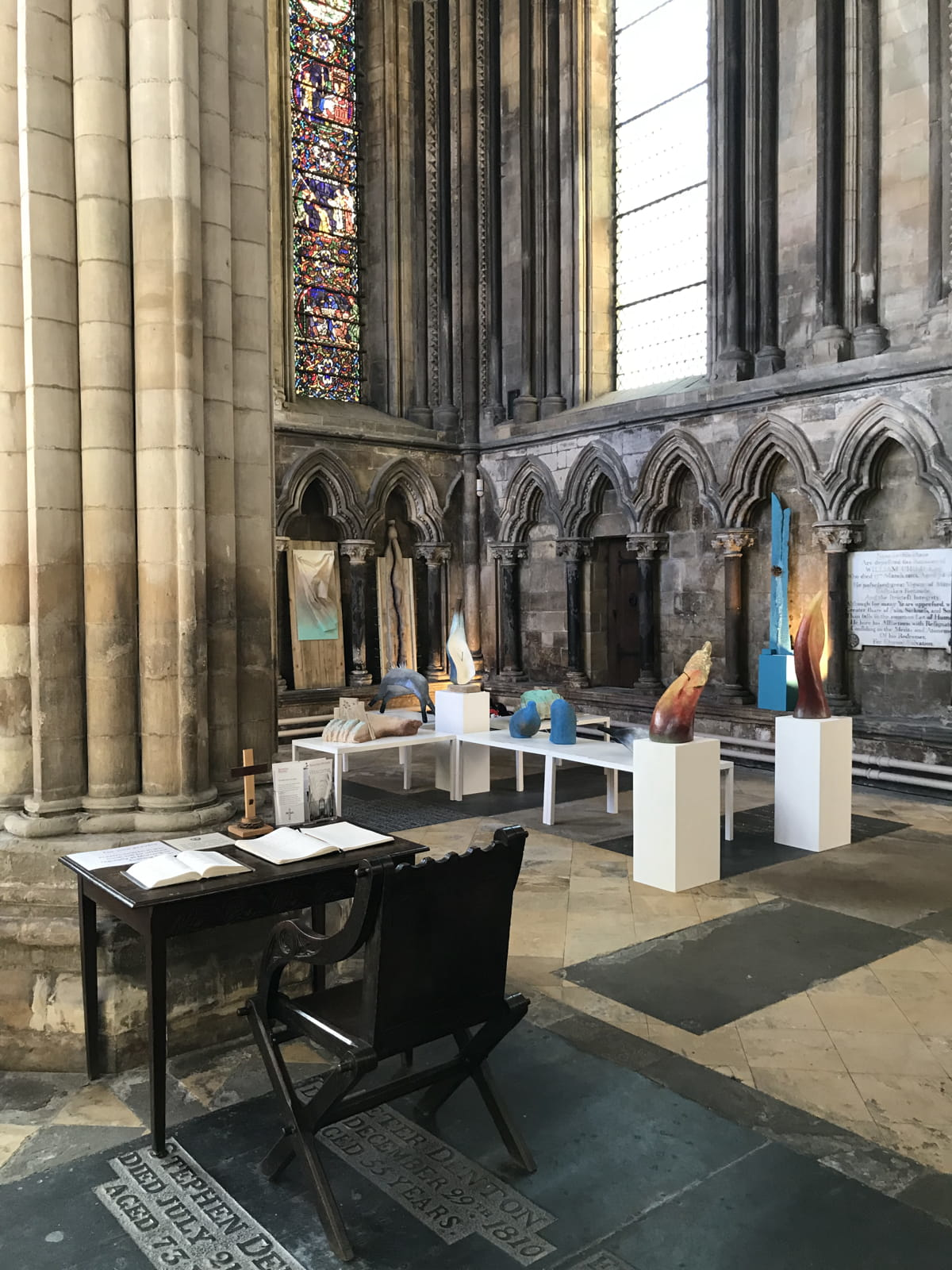 Lent installation in Beverley Minster