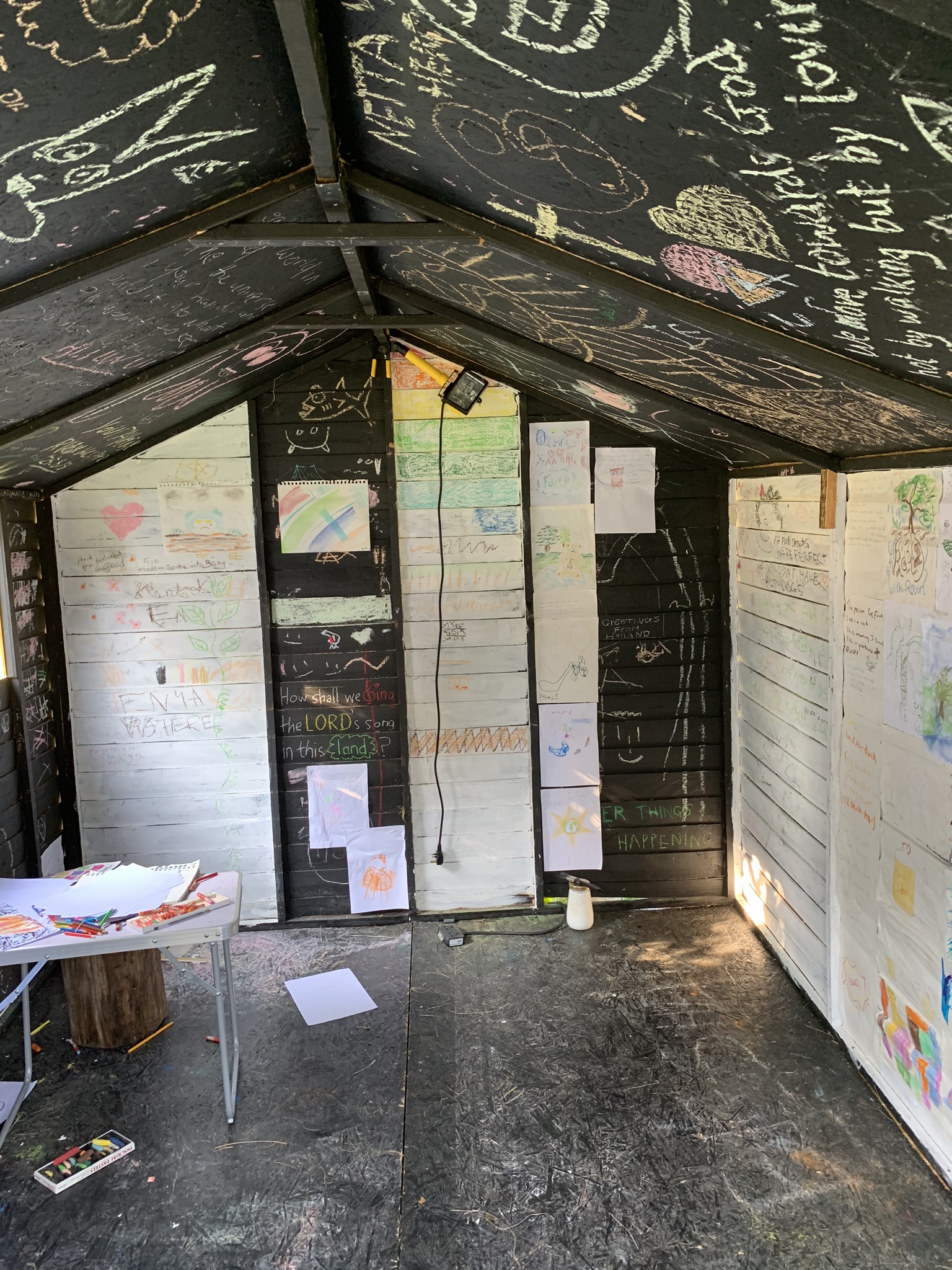 Art shed at Greenbelt 2019