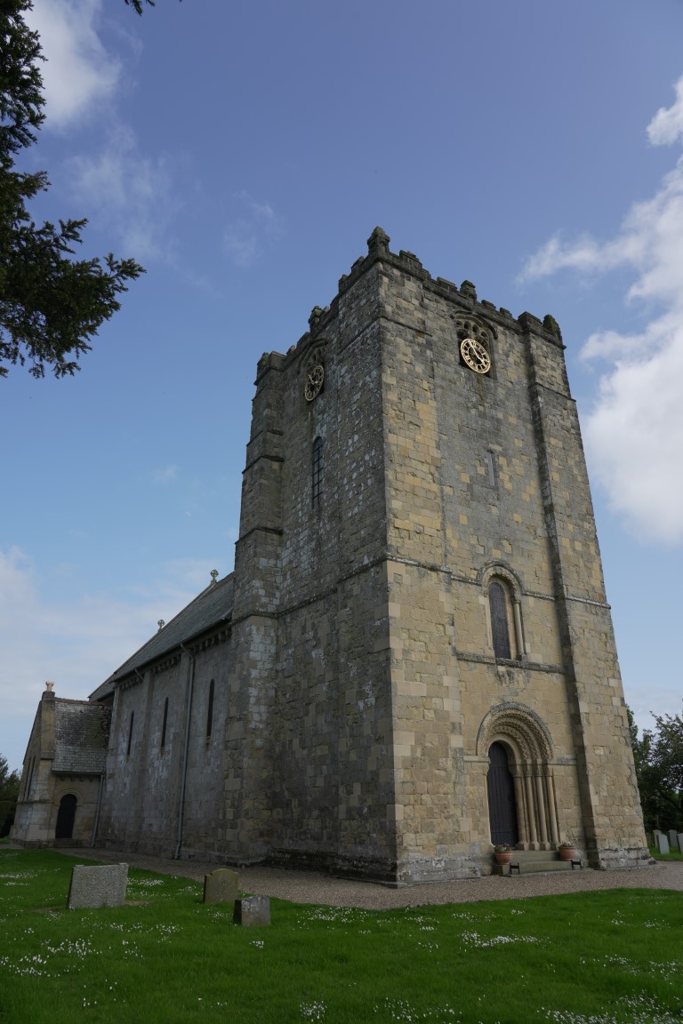 Beautiful painted medieval church - East Yorkshire