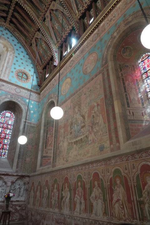 Painted church walls