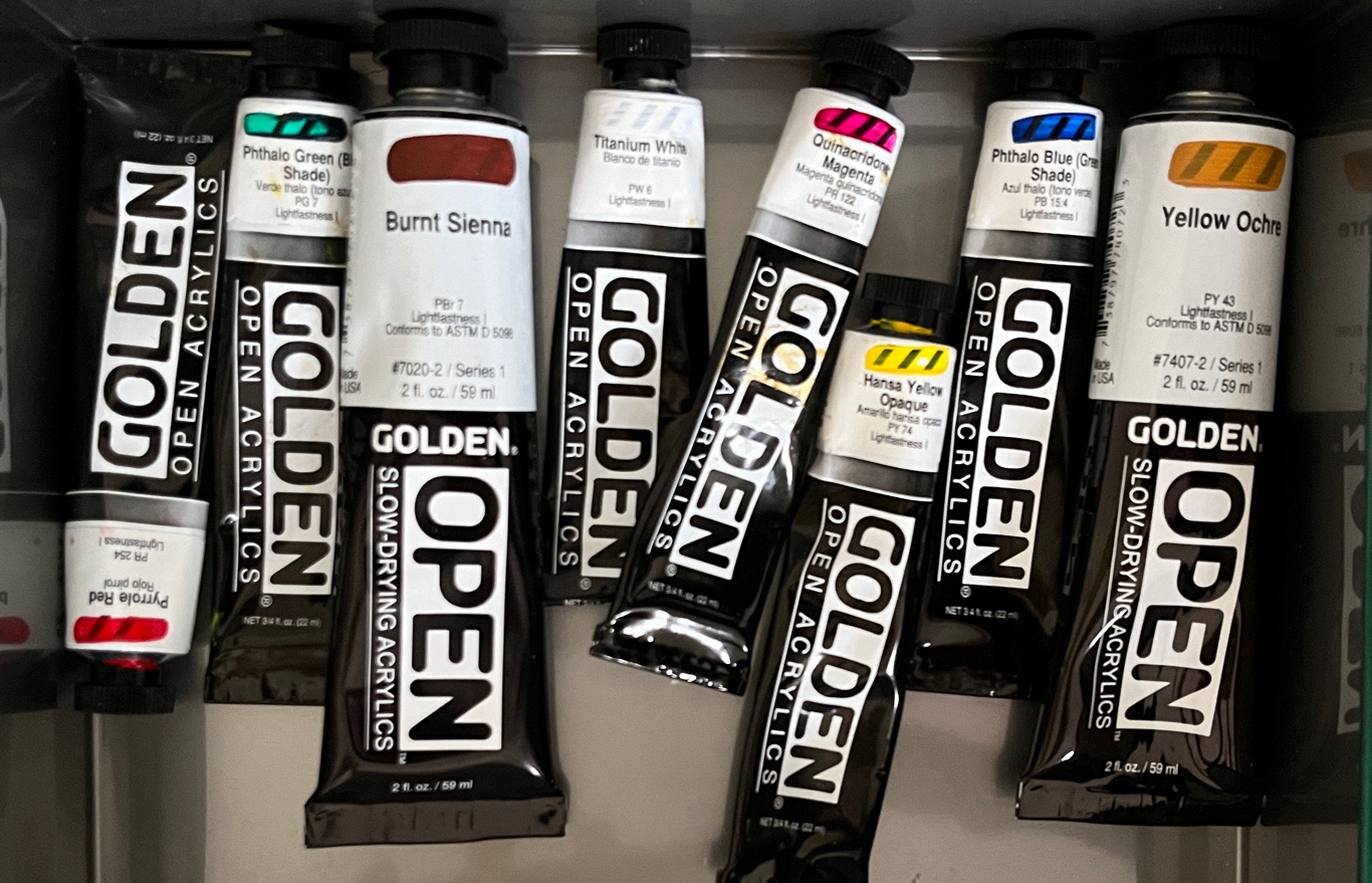 Golden Open Acrylics Review - High Quality Paints