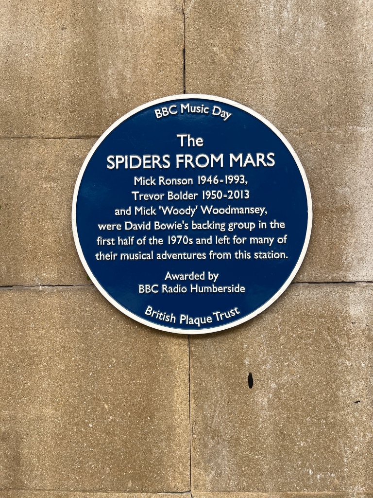 Plaque for the Spiders from Mars